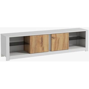 Hanah Home Aydos TV-skap - Hvit, Eik - TV-skap & mediehylle Hanah Home Aydos TV-skap - Hvit, Eik - TV-skap & mediehylle