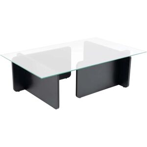 Hanah Home Flavio Table Basse en Bois Noire - Table de Salon - Publicité Hanah Home Flavio Table Basse en Bois Noire - Table de Salon - Publicité