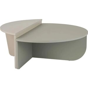 Hanah Home Orion Salontafel - Groene Ash, Zandsteen - Salontafel Hanah Home Orion Salontafel - Groene Ash, Zandsteen - Salontafel