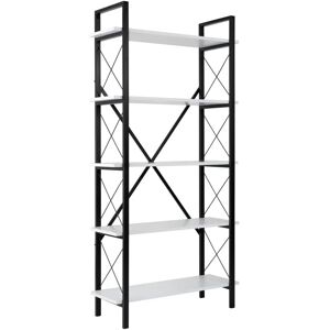 Hanah Home Elysian Kirjahylly - Valkoinen, Musta - Kirjahylly Hanah Home Elysian Kirjahylly - Valkoinen, Musta - Kirjahylly