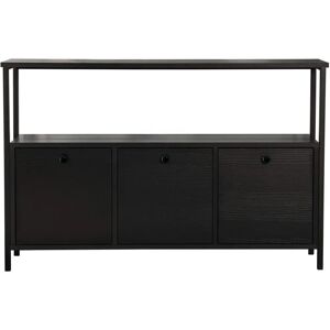 Homitis Solace Negru - Masă laterală și consolă - 120cm Homitis Solace Negru - Masă laterală și consolă - 120cm