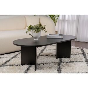 Hanah Home Sable Zwart Houten Salontafel - Salontafel Hanah Home Sable Zwart Houten Salontafel - Salontafel