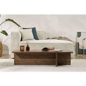 Woody Fashion TEONA Table basse rectangulaire noyer - Table basse - Publicité Woody Fashion TEONA Table basse rectangulaire noyer - Table basse - Publicité