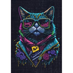 Bamyum - Blackcat Chenille - 200x300 cm - Multicolore - Rug - Publicité Bamyum - Blackcat Chenille - 200x300 cm - Multicolore - Rug - Publicité