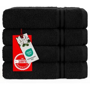 HAMMETEX - 4er Set Handtücher 50x100 - Towels - Publicité HAMMETEX - 4er Set Handtücher 50x100 - Towels - Publicité