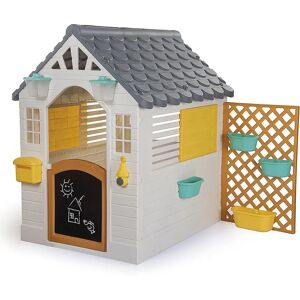 Dolu Kids Garden Playhouse - White - Fence - Playhouse Dolu Kids Garden Playhouse - White - Fence - Playhouse