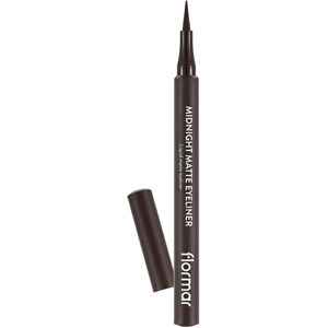 Flormar Midnight Matte Eyeliner - Marron - Eyeliner - Publicité Flormar Midnight Matte Eyeliner - Marron - Eyeliner - Publicité