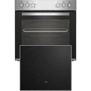 Beko BBUC12020X Elektro-Kochset Keramikherd & Backofen Beko BBUC12020X Elektro-Kochset Keramikherd & Backofen