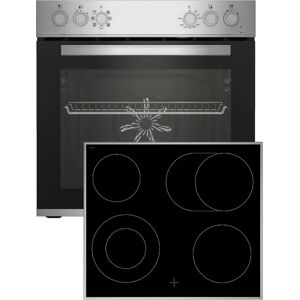 Beko BBUE12020X Elektro-Herd-Set Beko BBUE12020X Elektro-Herd-Set