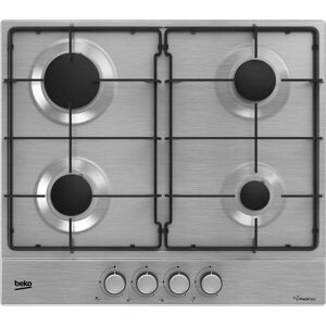 Beko HIAG64224SXE - Piano cottura a gas - 60cm - Nero Beko HIAG64224SXE - Piano cottura a gas - 60cm - Nero