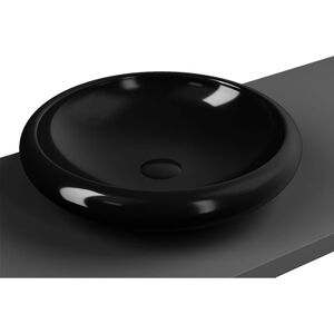 Vitra Istanbul Aufsatzschale 50cm Schwarz - Waschbecken Vitra Istanbul Aufsatzschale 50cm Schwarz - Waschbecken
