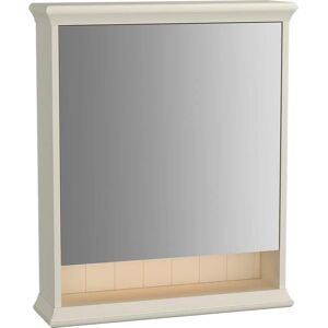Vitra Valarte LED Spiegelschrank - 63x17x76 - Elfenbein - Spiegeltür - Badezimmermöbel Vitra Valarte LED Spiegelschrank - 63x17x76 - Elfenbein - Spiegeltür - Badezimmermöbel