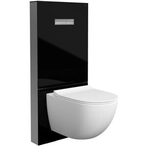 Vitra Vitrus Wand-WC Spülkasten - Schwarz Vitra Vitrus Wand-WC Spülkasten - Schwarz