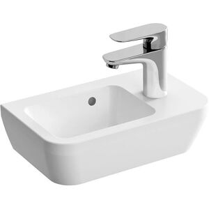 Vitra Integra Waschbecken - 37x22cm, Weiß, Rechts Hahnloch - Waschbecken Vitra Integra Waschbecken - 37x22cm, Weiß, Rechts Hahnloch - Waschbecken