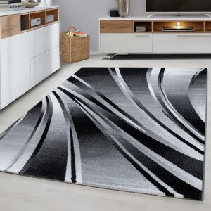 Ayyildiz Parma Kurzflor Schwarzer Teppich - Teppich Ayyildiz Parma Kurzflor Schwarzer Teppich - Teppich