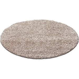 Ayyildiz Beige Ronde Vloerkleed - Polypropyleen, 30mm, Ø 200cm Ayyildiz Beige Ronde Vloerkleed - Polypropyleen, 30mm, Ø 200cm