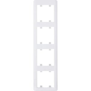 Hager WL5240 Polar White Electrical Enclosure Accessory - 4-Element Horizontal Mount Hager WL5240 Polar White Electrical Enclosure Accessory - 4-Element Horizontal Mount