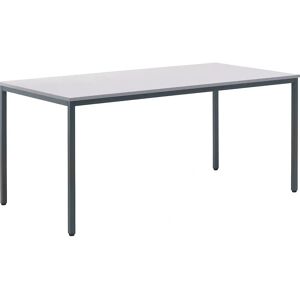 Mesa universal Eurokraft - Superficie laminada gris claro, marco de acero Mesa universal Eurokraft - Superficie laminada gris claro, marco de acero