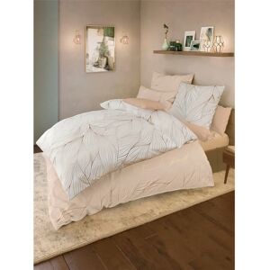 Wäschepur Blattmuster Beige Bettwäsche - Bettwäsche Wäschepur Blattmuster Beige Bettwäsche - Bettwäsche