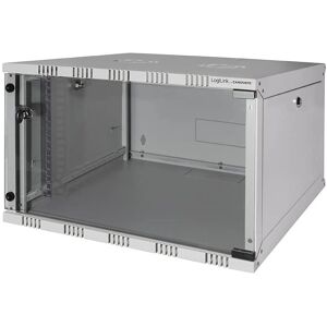 LogiLink W06A40G Wall-Mounted Rack Cabinet - 6U, White LogiLink W06A40G Wall-Mounted Rack Cabinet - 6U, White