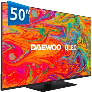 Televisor inteligente Daewoo 50DM65QV 50" 4K UHD QLED Miracast Televisor inteligente Daewoo 50DM65QV 50" 4K UHD QLED Miracast