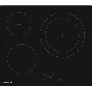 Daewoo - BH6VTF26BNL-ES - Black - 60 cm - Vitrocerámica Daewoo - BH6VTF26BNL-ES - Black - 60 cm - Vitrocerámica