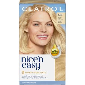 Clairol Nice n Easy Ultra Light Beach Blonde SB1 - Hair Dye Clairol Nice n Easy Ultra Light Beach Blonde SB1 - Hair Dye