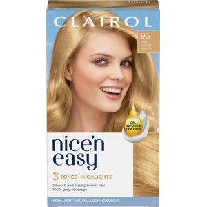 Clairol Nice'n Easy Light Gold Hair Dye - Hair Color Clairol Nice'n Easy Light Gold Hair Dye - Hair Color