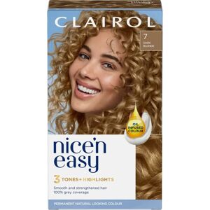 Clairol Nice'n Easy 7 Dark Blonde Hair Color - Permanent, Natural Look Clairol Nice'n Easy 7 Dark Blonde Hair Color - Permanent, Natural Look