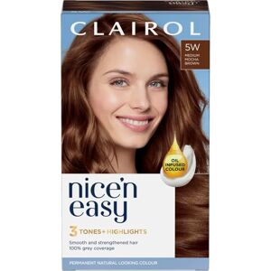 Clairol Nice'n Easy Creme Hair Dye Medium Mocha Brown - Permanent Hair Colour Clairol Nice'n Easy Creme Hair Dye Medium Mocha Brown - Permanent Hair Colour