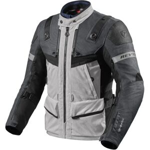 Revit Defender 3 GTX Veste de moto en textile - Noir Gris Argent L - Publicité Revit Defender 3 GTX Veste de moto en textile - Noir Gris Argent L - Publicité