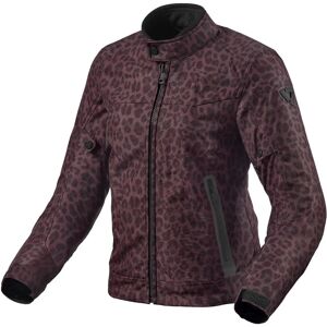 Revit H2o Leopardo Rojo Chaqueta de Tela para Motocicleta - Tipo de Moto Revit H2o Leopardo Rojo Chaqueta de Tela para Motocicleta - Tipo de Moto