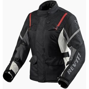 Revit Horizon 3 H2O Giacca textil da moto per donne - Nero Rosso Revit Horizon 3 H2O Giacca textil da moto per donne - Nero Rosso