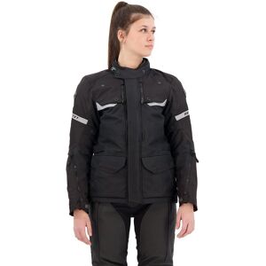 Revit Outback 4 H2O Chaqueta textil de motocicleta para damas - Negro Revit Outback 4 H2O Chaqueta textil de motocicleta para damas - Negro