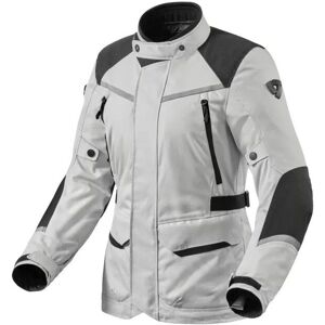 Revit Voltiac 3 H2O Damen Motorrad-Textiljacke - Schwarz Silber - Größe 36 Revit Voltiac 3 H2O Damen Motorrad-Textiljacke - Schwarz Silber - Größe 36
