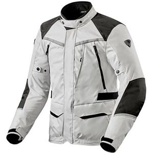 Revit Voltiac 3 H2O Chaqueta de motocicleta - Plata y negro - XXL Revit Voltiac 3 H2O Chaqueta de motocicleta - Plata y negro - XXL
