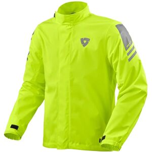 Chaqueta de Lluvia Revit Cyclone 4 H2O Amarillo Fluor - Protección contra la lluvia Chaqueta de Lluvia Revit Cyclone 4 H2O Amarillo Fluor - Protección contra la lluvia