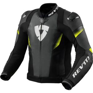 Giacca Moto Revit - Nero e Giallo Neon, Taglia 48 Giacca Moto Revit - Nero e Giallo Neon, Taglia 48