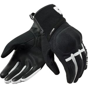 Guantes de Moto Revit Mosca 2 - Negro y Blanco - M - Seguridad en Motocicleta Guantes de Moto Revit Mosca 2 - Negro y Blanco - M - Seguridad en Motocicleta