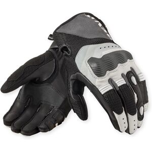 Guanti Revit Blaze per moto - Sport urbano, corti, grigio/bianco Guanti Revit Blaze per moto - Sport urbano, corti, grigio/bianco