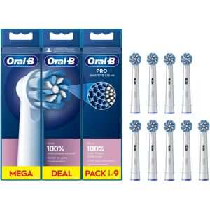 Oral-B Pro Sensitive Clean 9 pzs - Cabezas de Cepillo Oral-B Pro Sensitive Clean 9 pzs - Cabezas de Cepillo