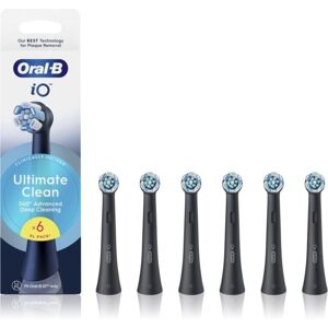 Oral B iO Ultimate Clean Sorte Udskiftningshoveder til Tandbørste - Hoveder Oral B iO Ultimate Clean Sorte Udskiftningshoveder til Tandbørste - Hoveder