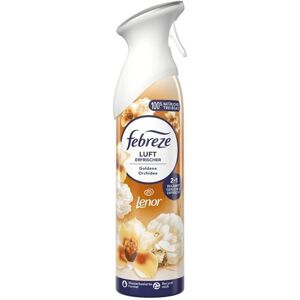 Febreze Lenor Orchidée d'or Spray Bleu Foncé - Désodorisant - Publicité Febreze Lenor Orchidée d'or Spray Bleu Foncé - Désodorisant - Publicité