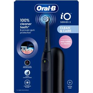 Oral-B iO2 Night Black Electric Toothbrush - Micro-vibrations, 2-4 heads Oral-B iO2 Night Black Electric Toothbrush - Micro-vibrations, 2-4 heads