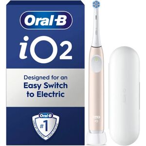 Oral-B iO2 Pink Electric Toothbrush - Micro-Vibrations, Round Head - Electric Toothbrush Oral-B iO2 Pink Electric Toothbrush - Micro-Vibrations, Round Head - Electric Toothbrush
