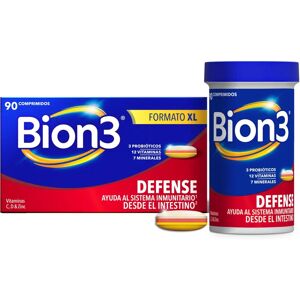 Bion 3 Defensa Tabletas - Suplemento inmunológico vitaminas minerales 90 unidades Bion 3 Defensa Tabletas - Suplemento inmunológico vitaminas minerales 90 unidades