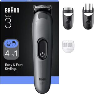Braun 80789918 Tuns de păr gri închis - Aparat de tuns Braun 80789918 Tuns de păr gri închis - Aparat de tuns