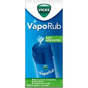 Vicks VapoRub Easy Applicator - Comforting Vapors for Cold Vicks VapoRub Easy Applicator - Comforting Vapors for Cold