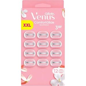 Lames de rasoir Gillette Venus ComfortGlide Spa Breeze - Rose/Blanc - 12 - Publicité Lames de rasoir Gillette Venus ComfortGlide Spa Breeze - Rose/Blanc - 12 - Publicité