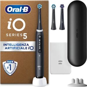 Oral-B Power iO Series 5 Elektromos Fogkefe - Fekete Oral-B Power iO Series 5 Elektromos Fogkefe - Fekete